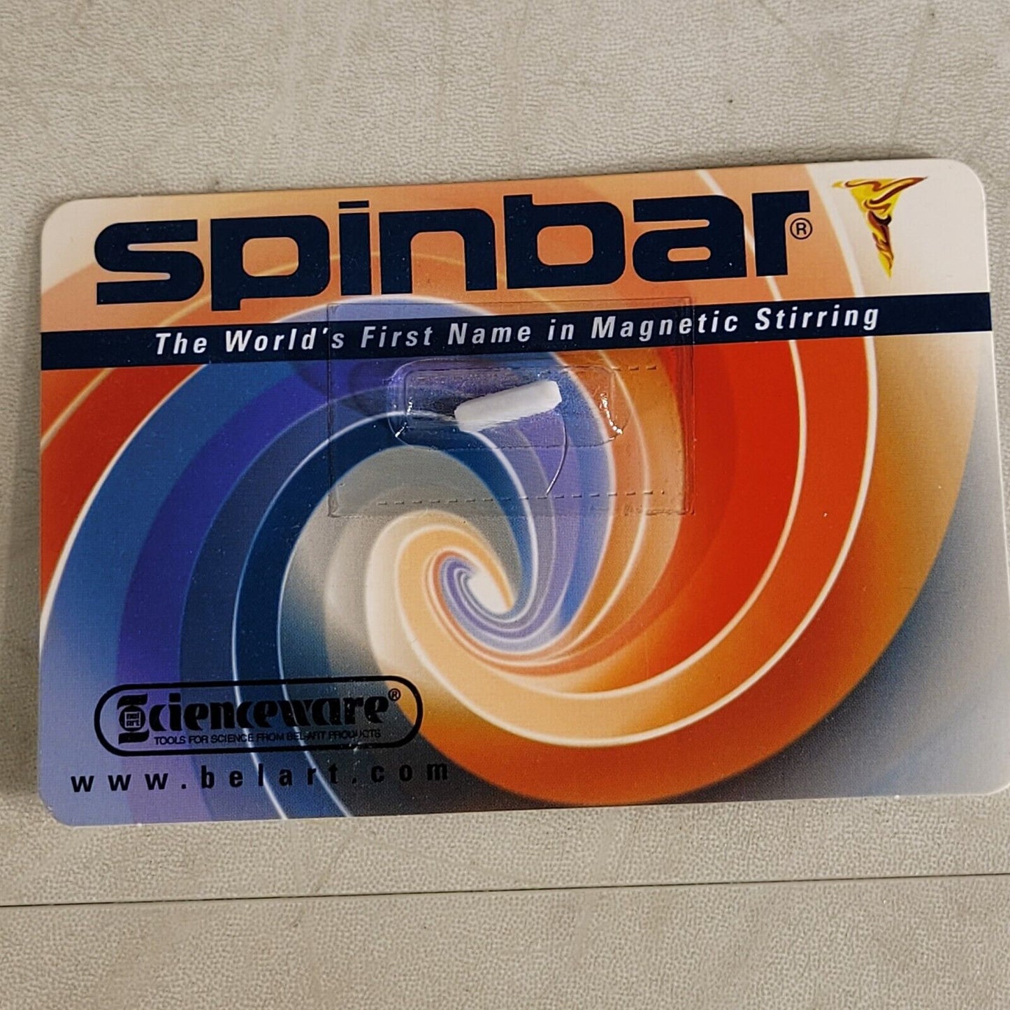 Scienceware 371101218 Spinbar Stirring Bar Octagonal 1/2" X 1/8" PTFE Coated