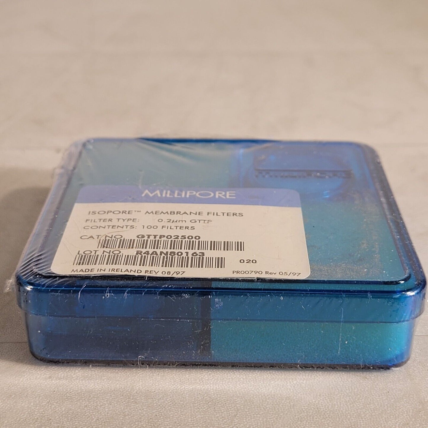 Millipore 0.2um GTTP Isopore Membrane Filters Contains 100 Filters GTTP02500