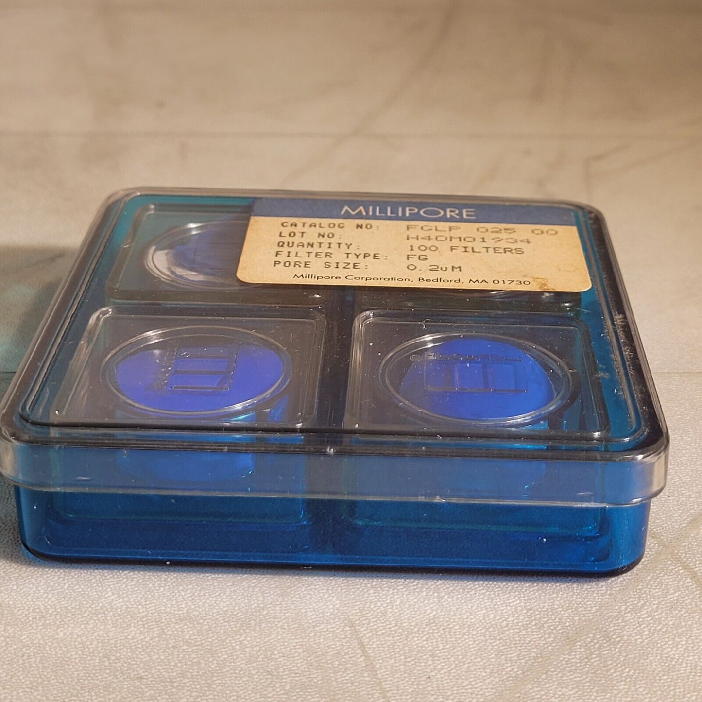 Millipore 0.2uM Filters FGLP 025 00 Partial Box Mostly Full