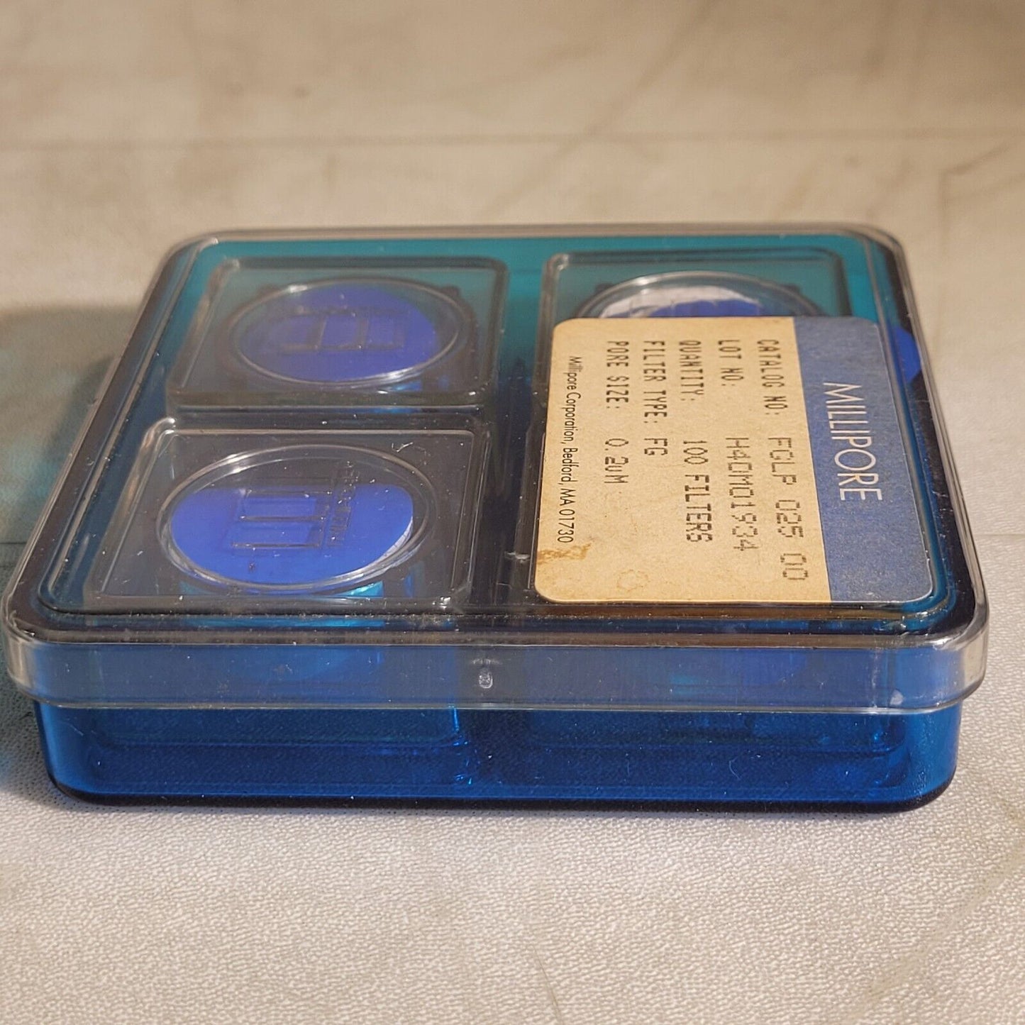 Millipore 0.2uM Filters FGLP 025 00 Partial Box Mostly Full