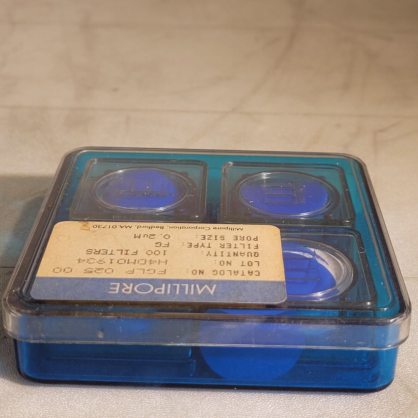 Millipore 0.2uM Filters FGLP 025 00 Partial Box Mostly Full
