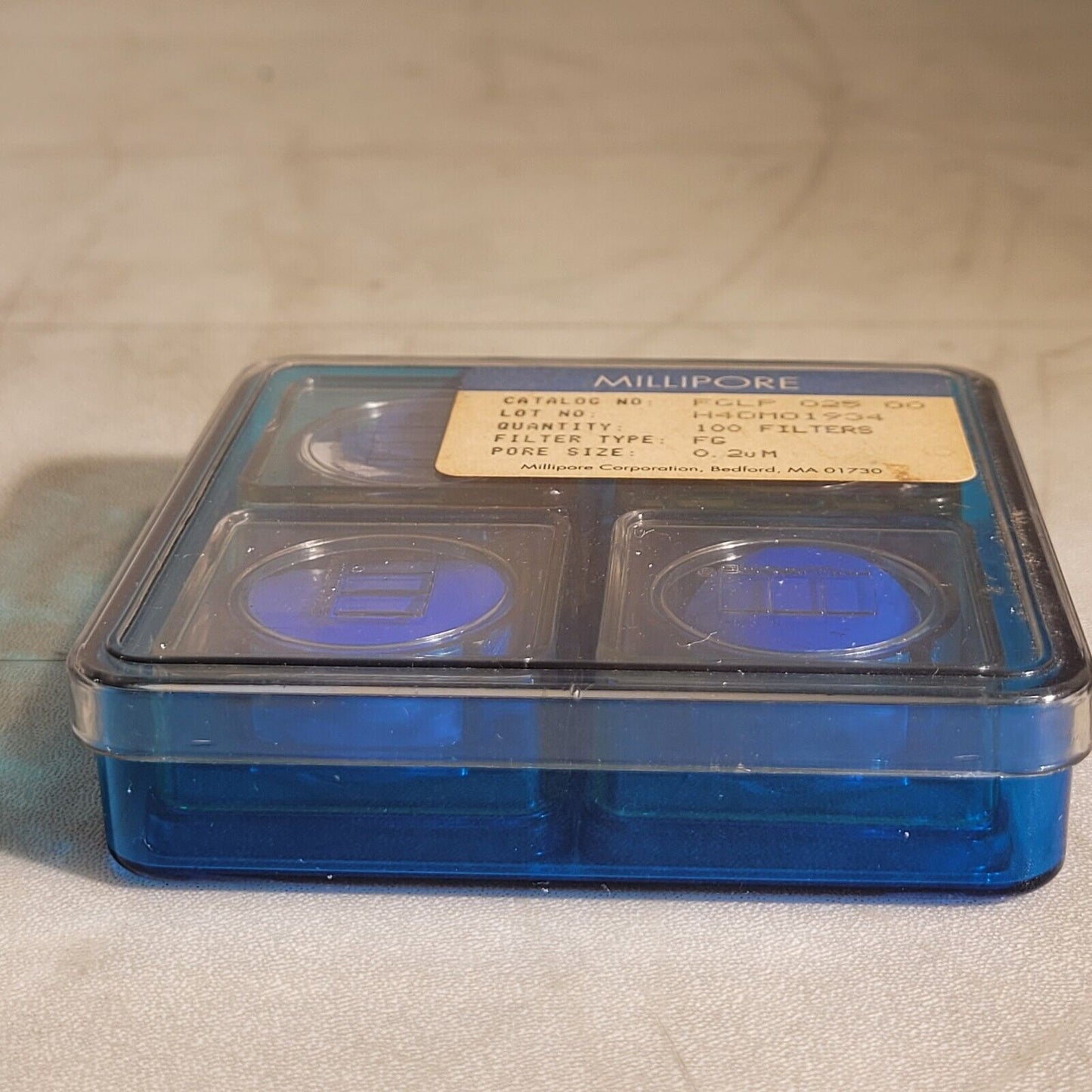 Millipore 0.2uM Filters FGLP 025 00 Partial Box Mostly Full