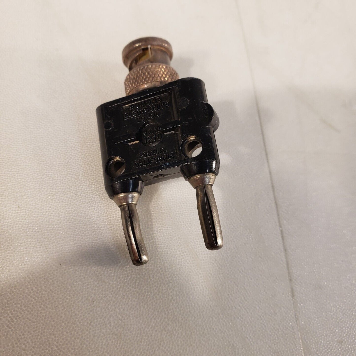 Pomona 1270 Banana Plug BNC Female To Double Male Banana Jacks