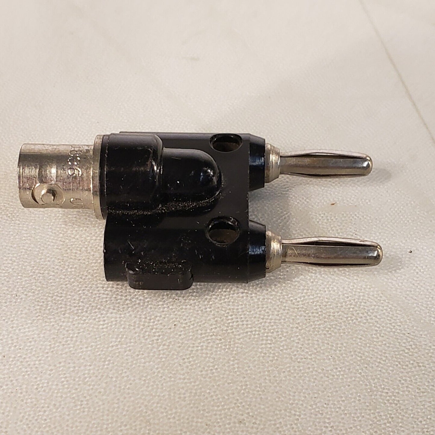 Pomona 1269 Banana Plugs Male BNC Connector To Double Male Banana Jacks
