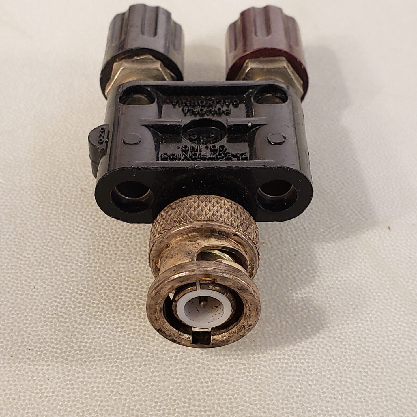 Pomona 1296 Banana Plugs Female BNC Connector To Double Female Banana Jacks
