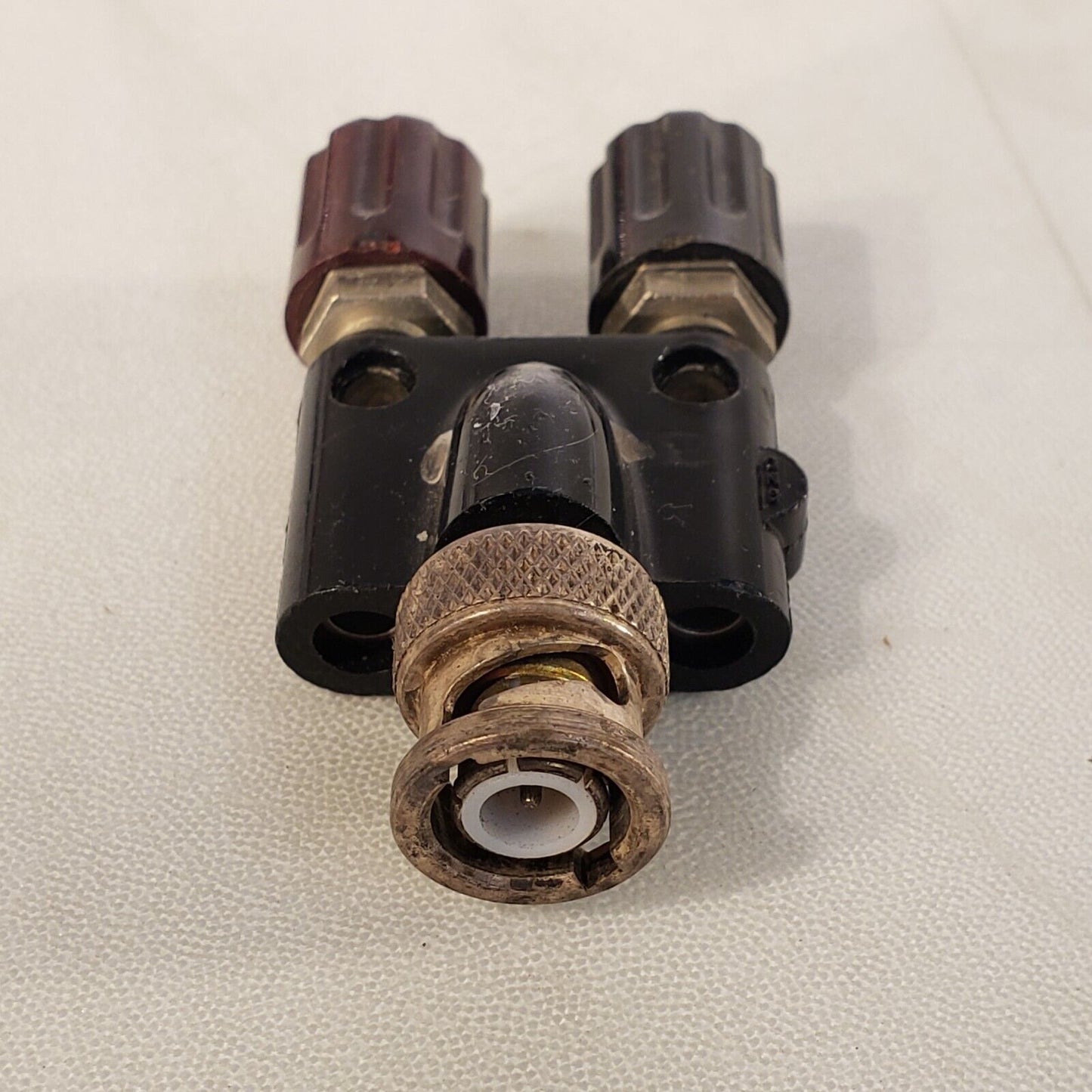 Pomona 1296 Banana Plugs Female BNC Connector To Double Female Banana Jacks