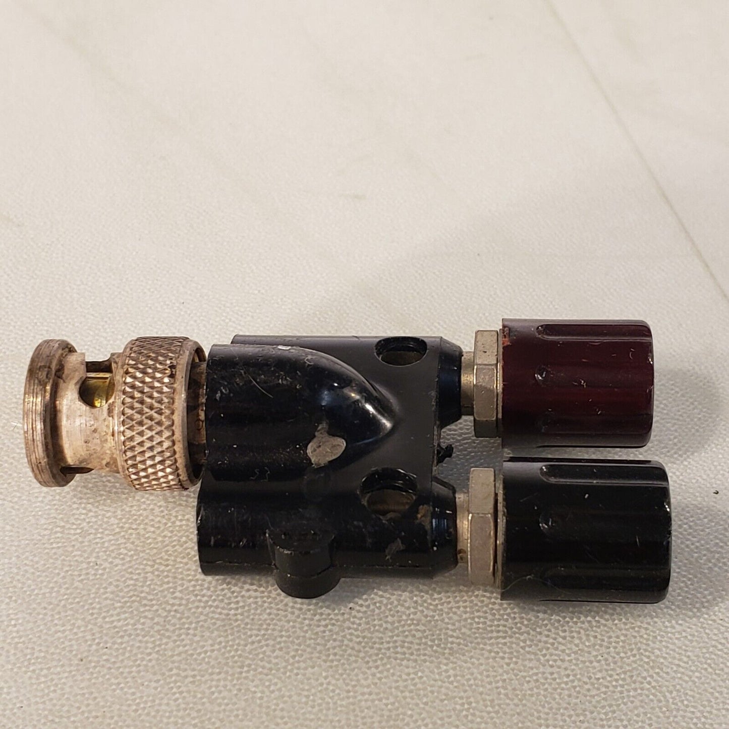 Pomona 1296 Banana Plugs Female BNC Connector To Double Female Banana Jacks