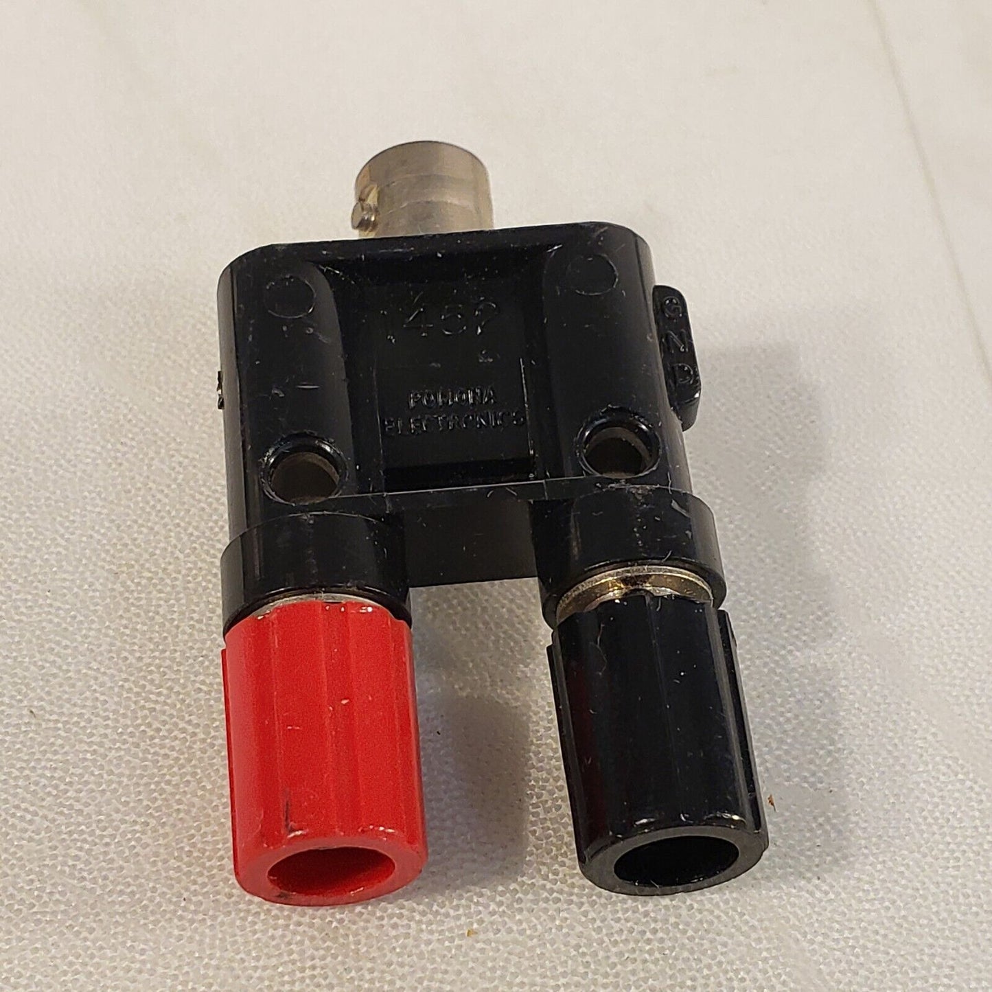 Pomona 1452 Banna Plug Male BNC Connector To Dual Female Banana Jacks