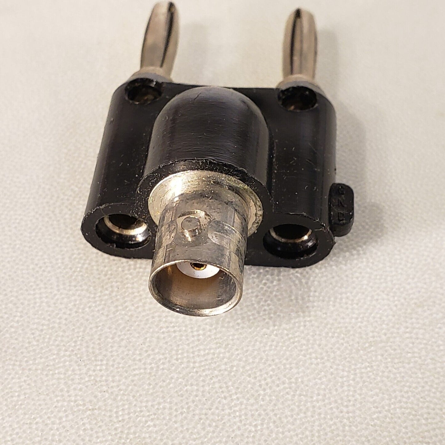 Pomona Black Banna Plug Male BNC Connector To Dual Male Banana Jacks