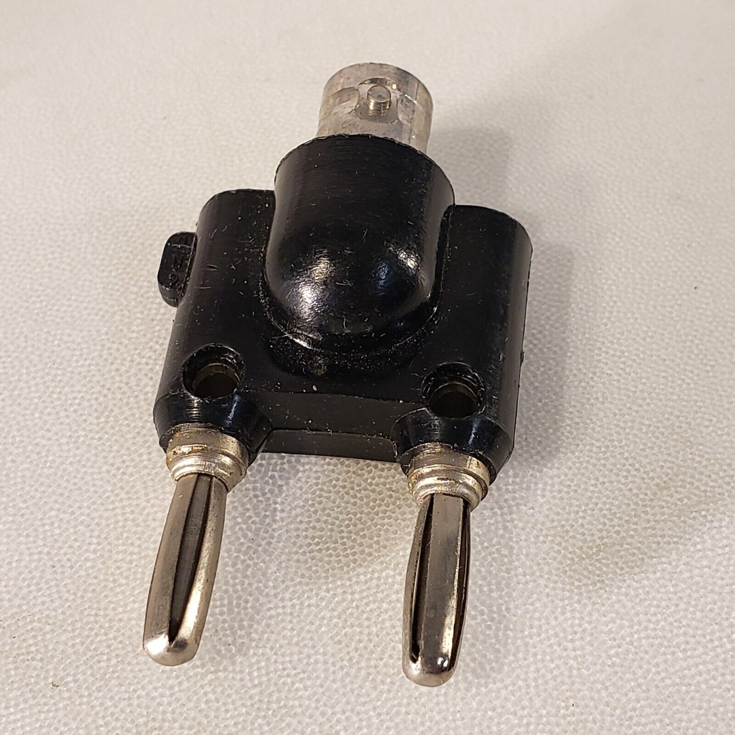 Pomona Black Banna Plug Male BNC Connector To Dual Male Banana Jacks