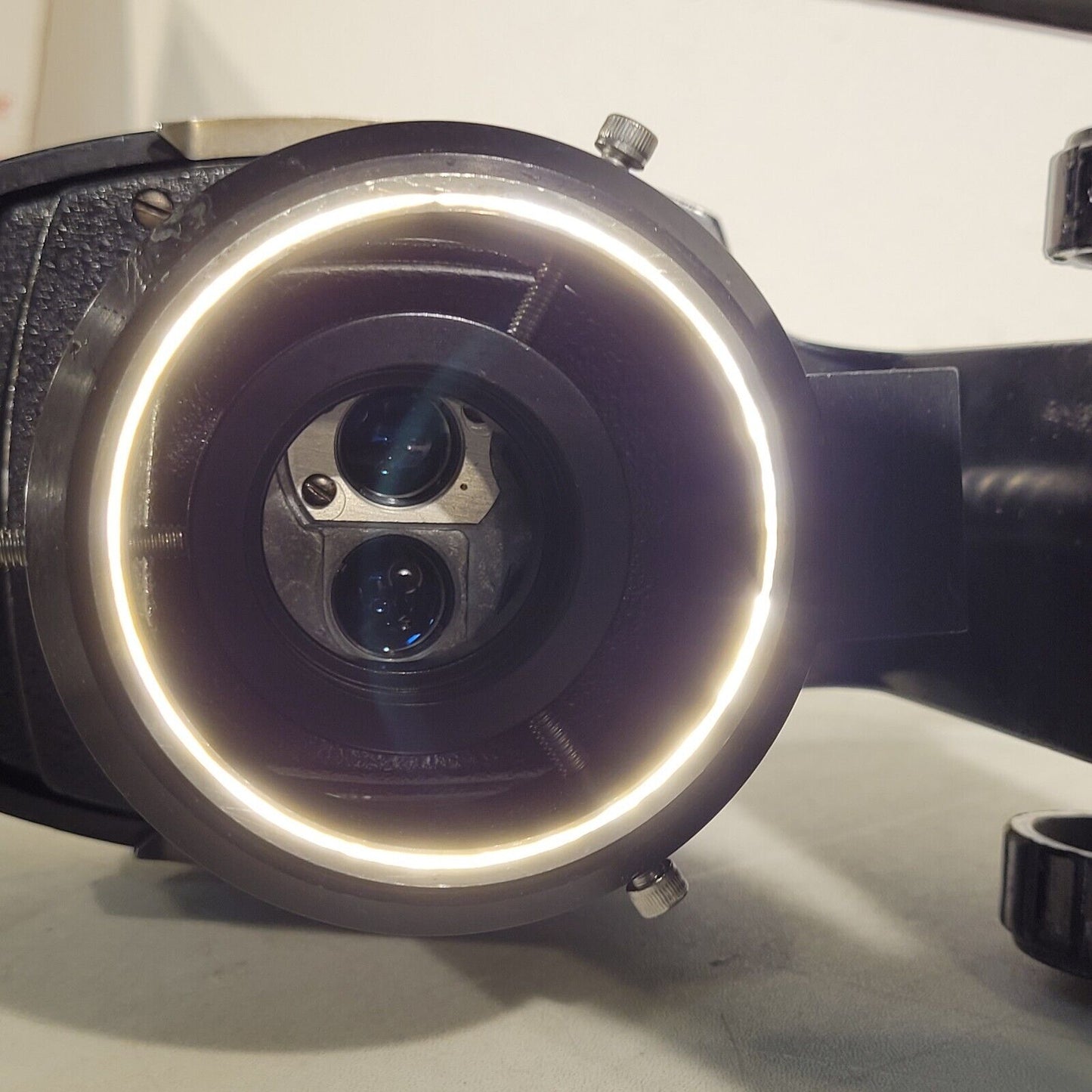 Bausch And Lomb Stereo Zoom 4 Microscope 0.7X - 3.0X With Fiberoptic Ring Light