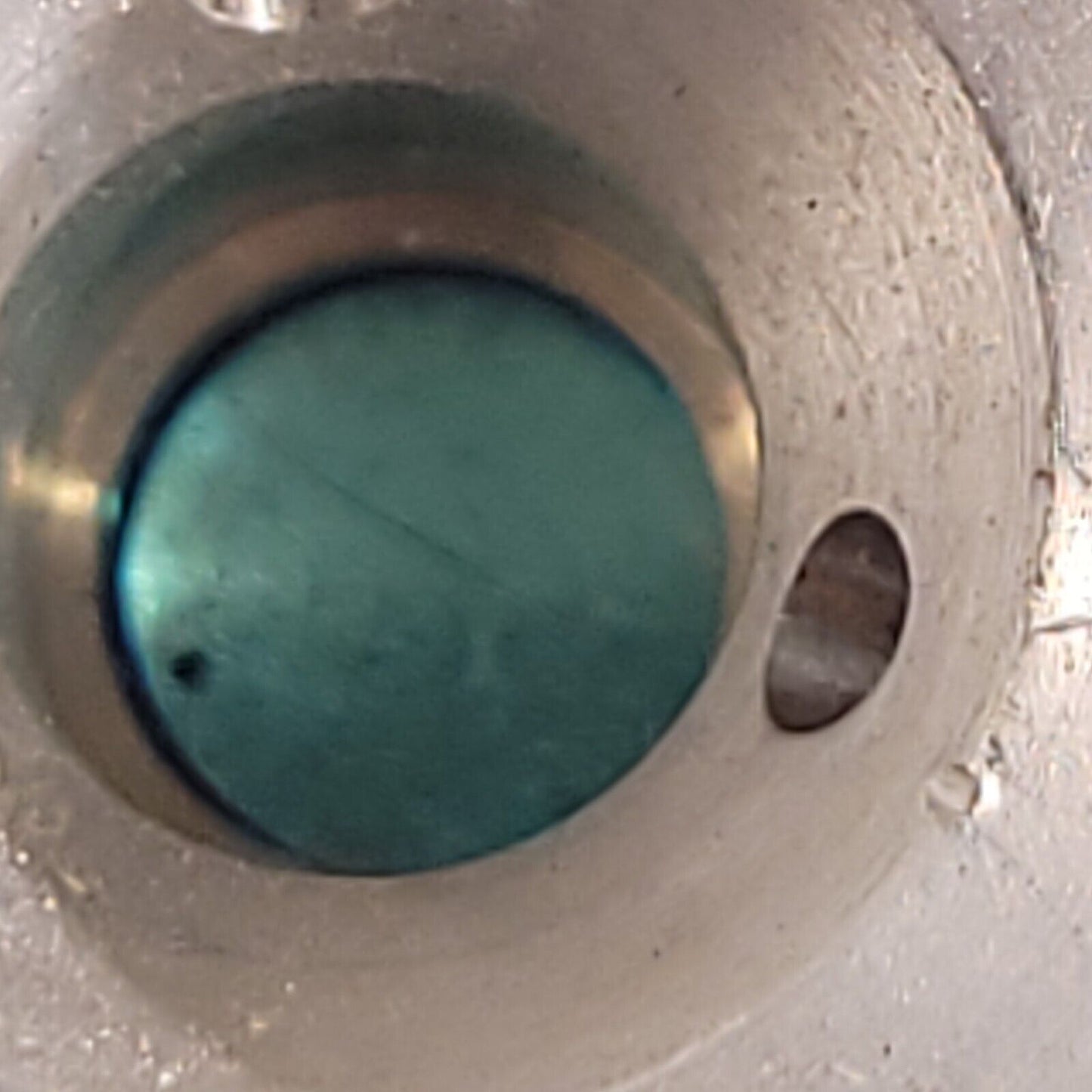 Cavity Optic For Argon Laser With Mirror Some Decay On Optic Reflector Lasing