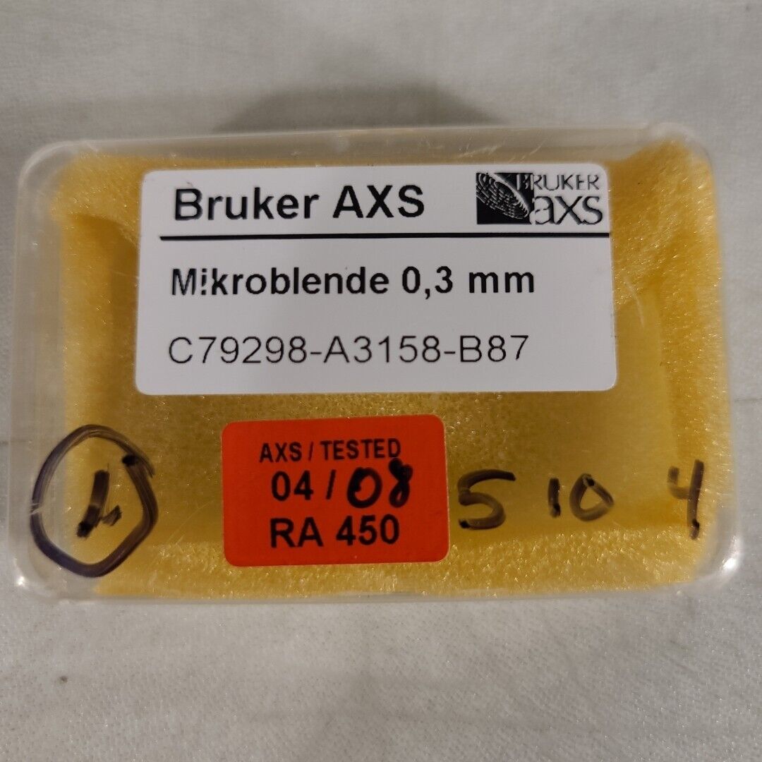 Bruker AXS C79298-A3158-B87 0.3mm Micro Aperture Mikroblende XRD Microbeam