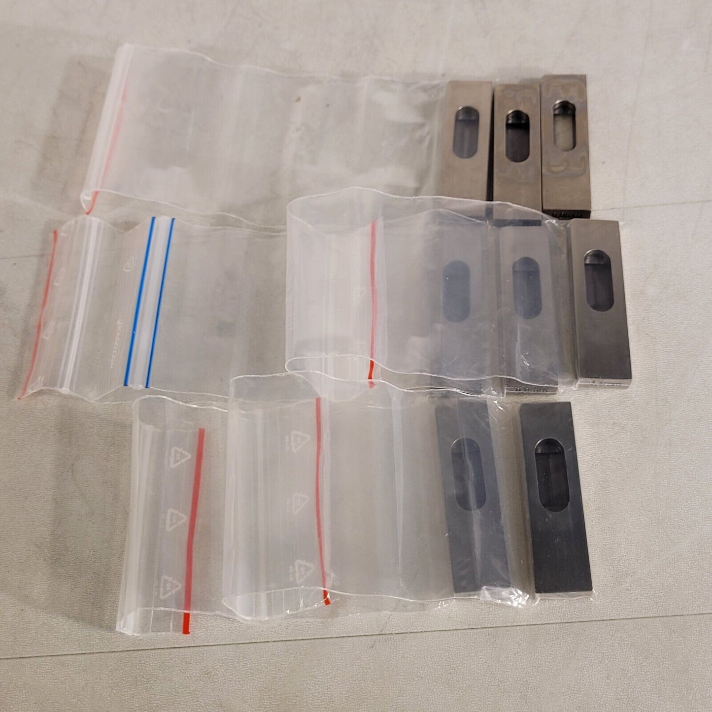Lot Of Bruker AXS XRD Slit Apertures 6mm 1mm 1.2mm 0.8mm 0.6mm 0.4mm 0.2mm 0.1mm