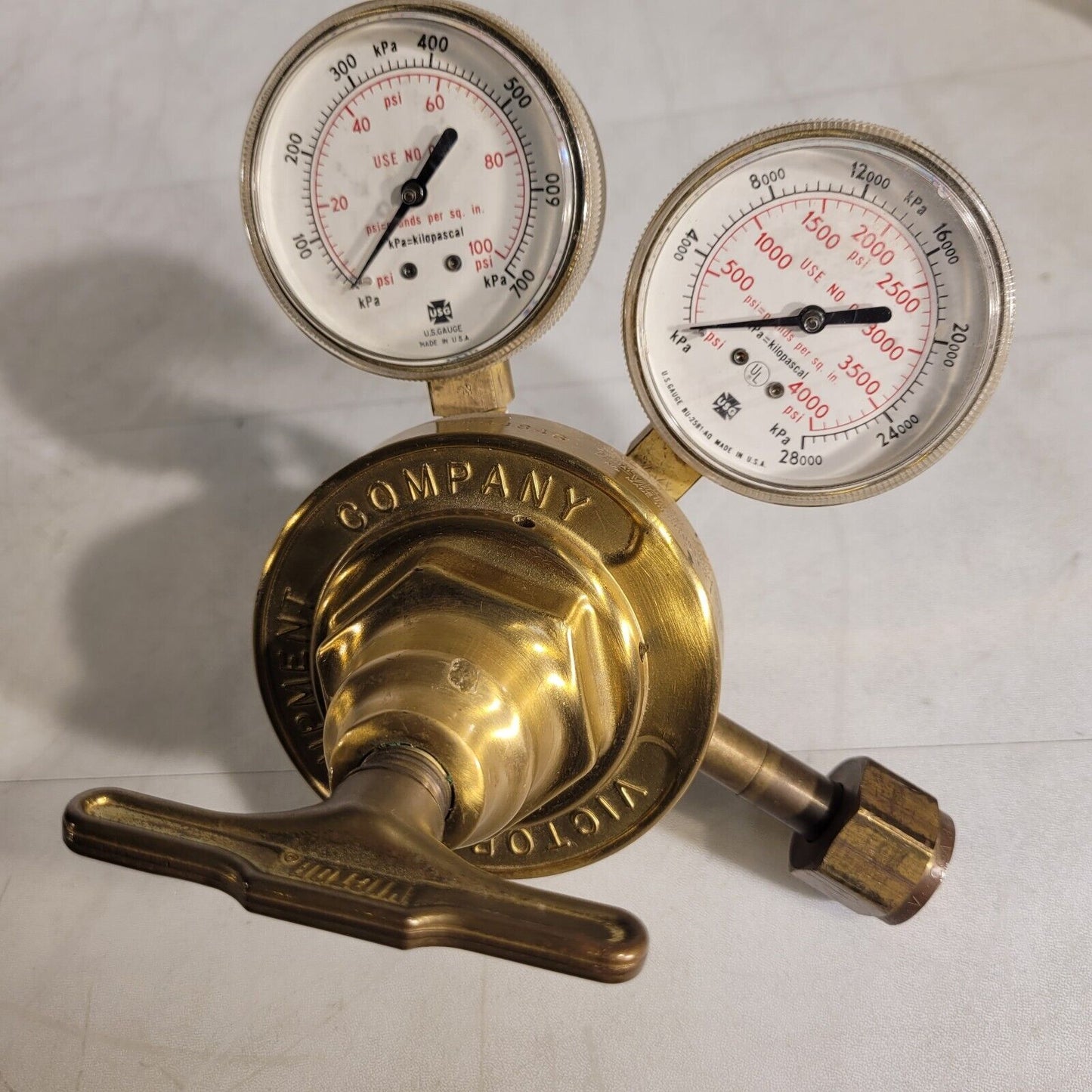 Victor VTS450D Air Pressure Regulator 3000psi Max In Female Connector
