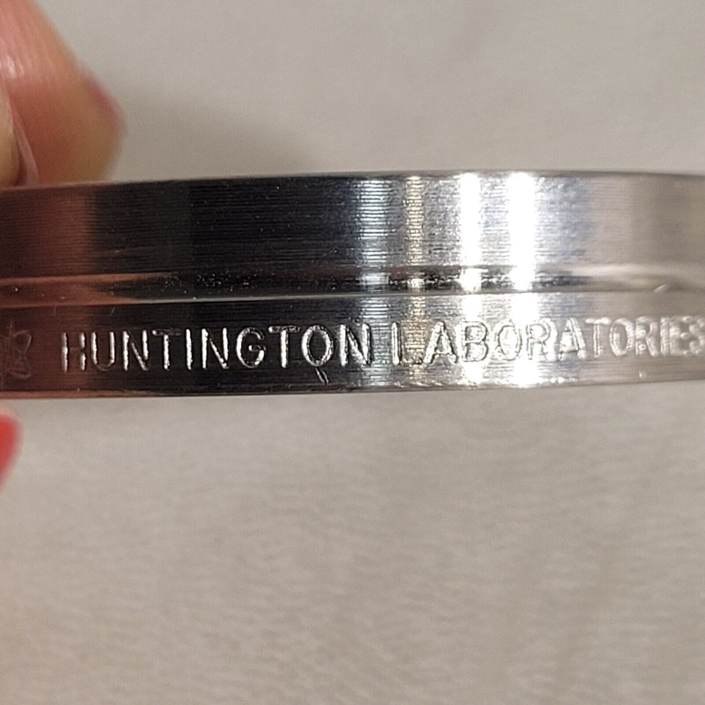 Huntington CF 1.33" DN16CF Conflat Blank Flange High Vacuum Knife Edge Good