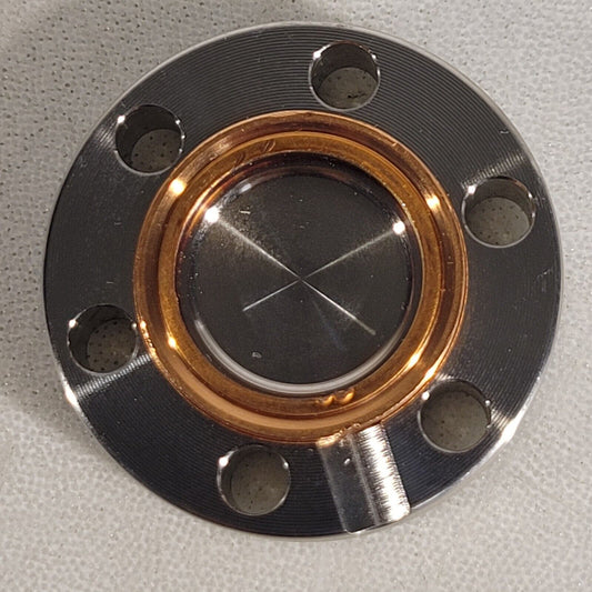 ISO CF 1.33" DN16CF Conflat Blank Flange High Vacuum Knife Edge Good