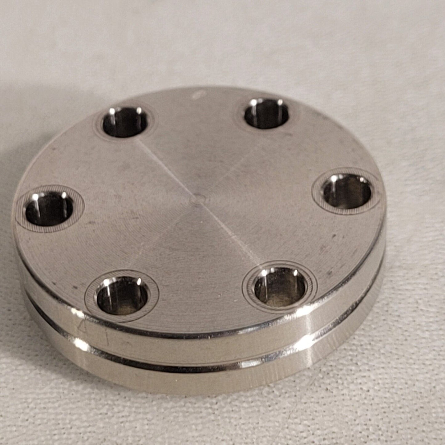 ISO CF 1.33" DN16CF Conflat Blank Flange High Vacuum Knife Edge Good