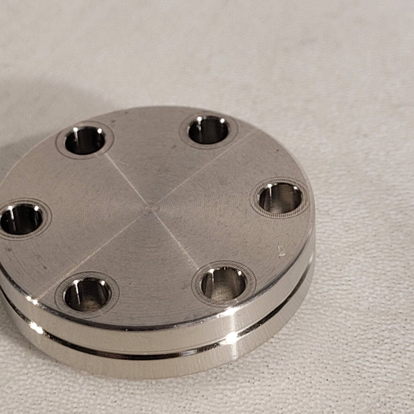 ISO CF 1.33" DN16CF Conflat Blank Flange High Vacuum Knife Edge Good