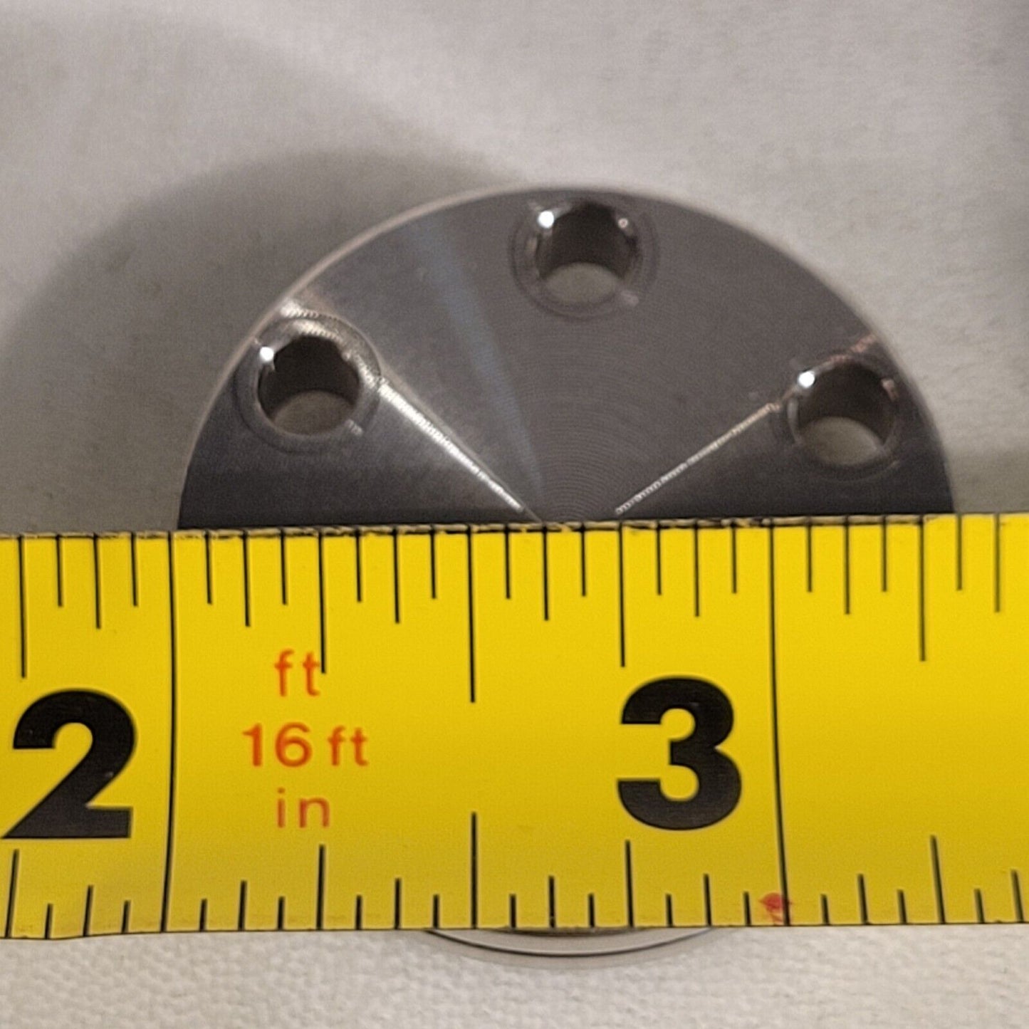 ISO CF 1.33" DN16CF Conflat Blank Flange High Vacuum Knife Edge Good