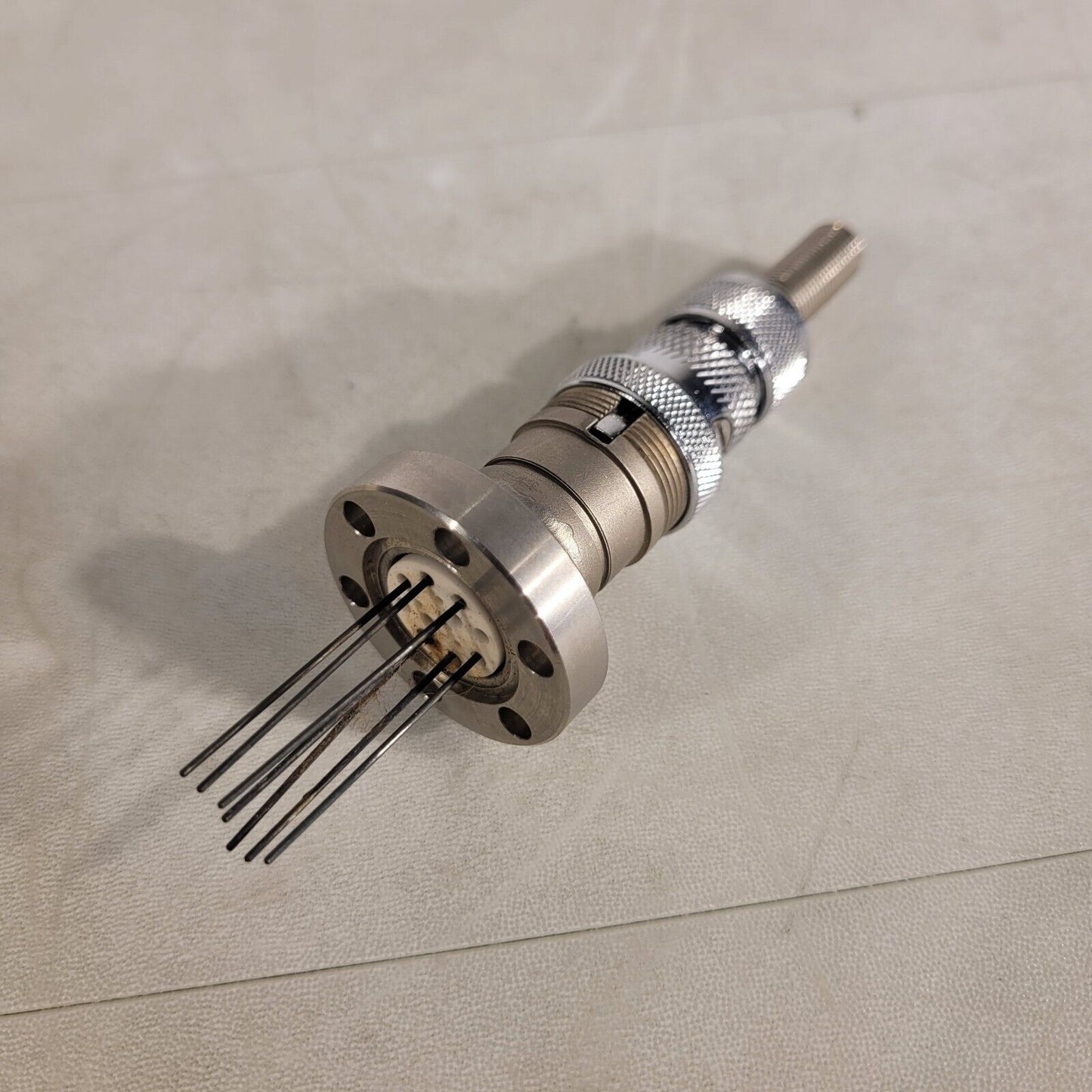 1.33" CF DN16CF Conflat Electrical Feedthrough 7 Pin UHV Ultra High Vacuum