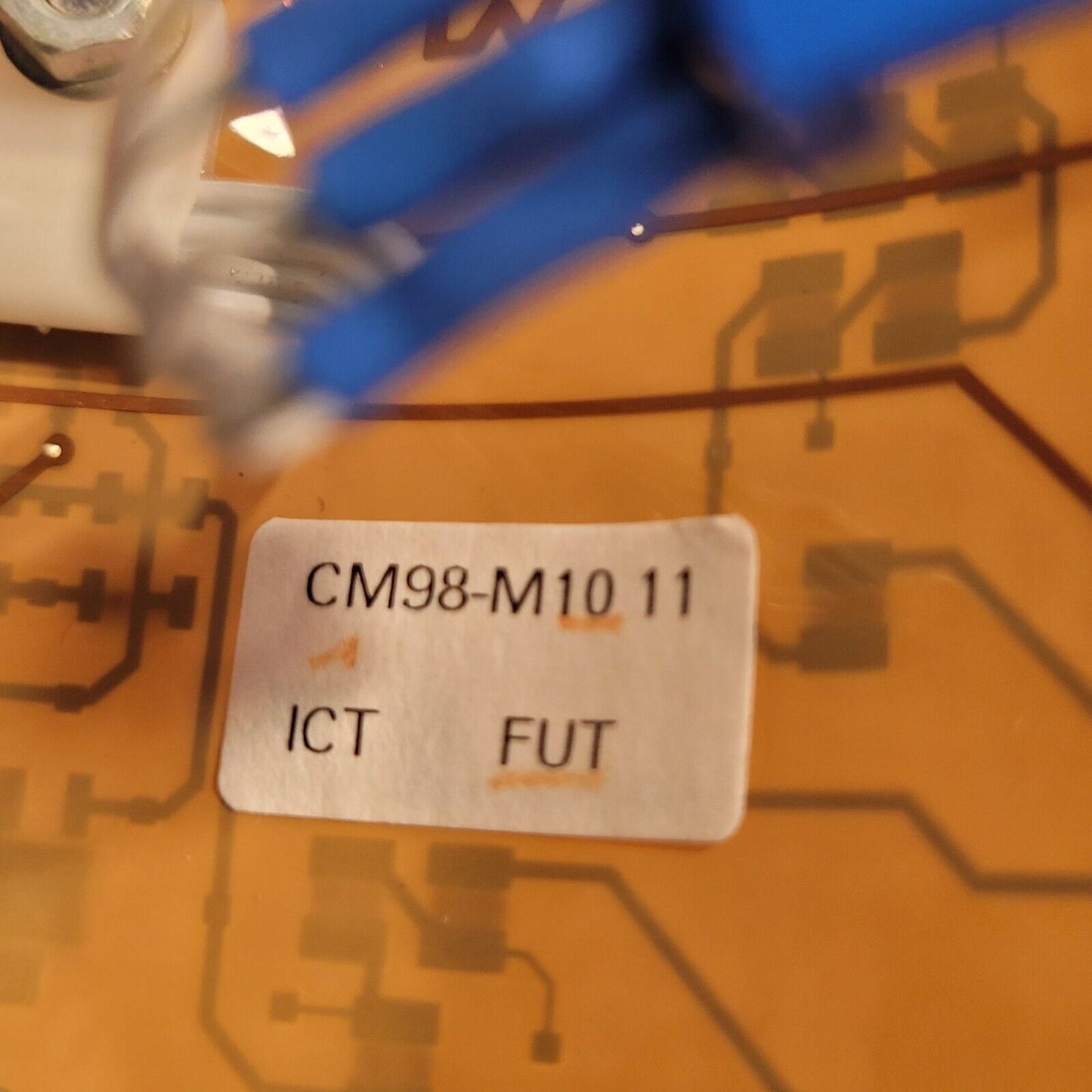 Lot Of 4 Bruker Service Ray On Light Indicator From Bruker D8 XRD Warning Prop