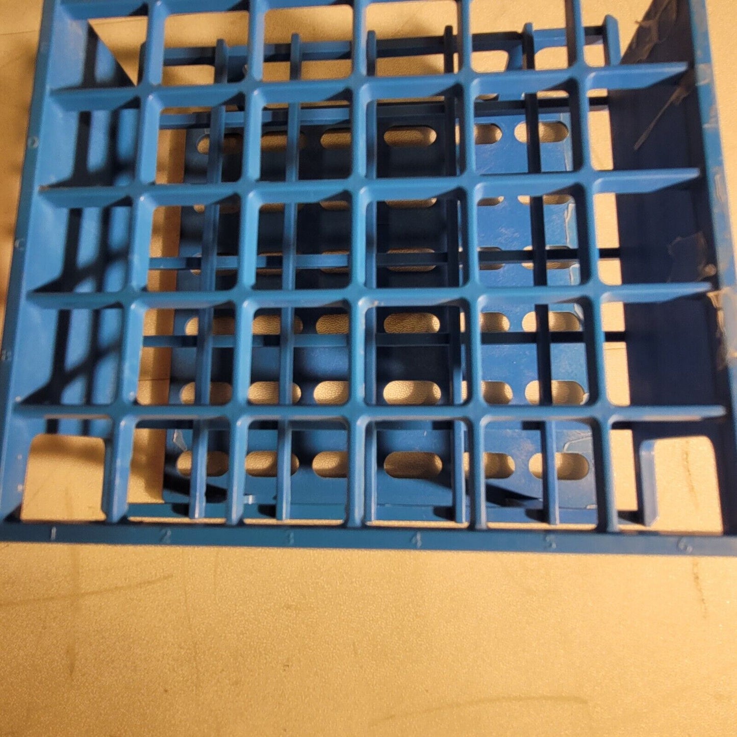 Lot Of Nalgene Plastic Sample Vial Tube Racks 30 Racks Holding 72, 5 Holding 36