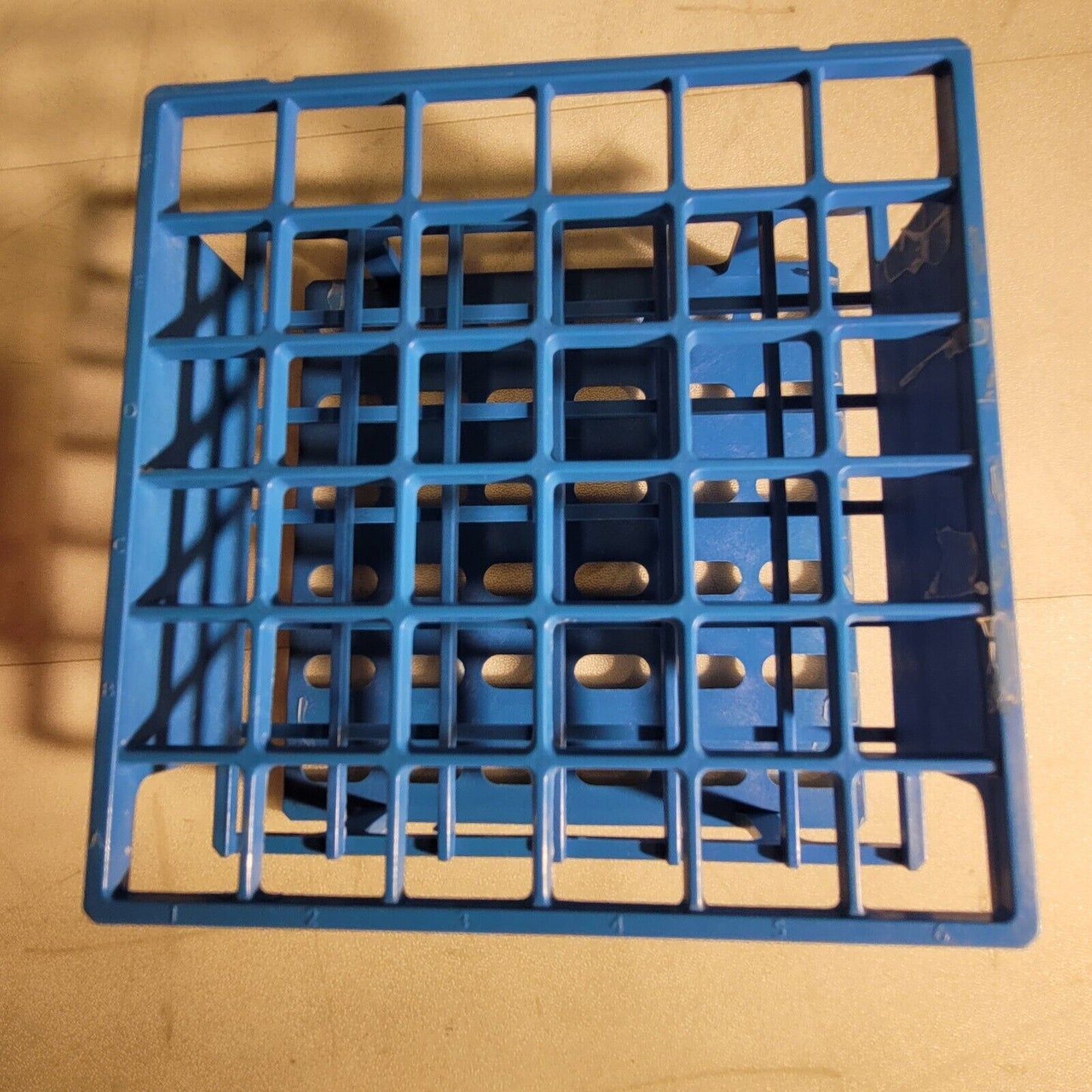 Lot Of Nalgene Plastic Sample Vial Tube Racks 30 Racks Holding 72, 5 Holding 36