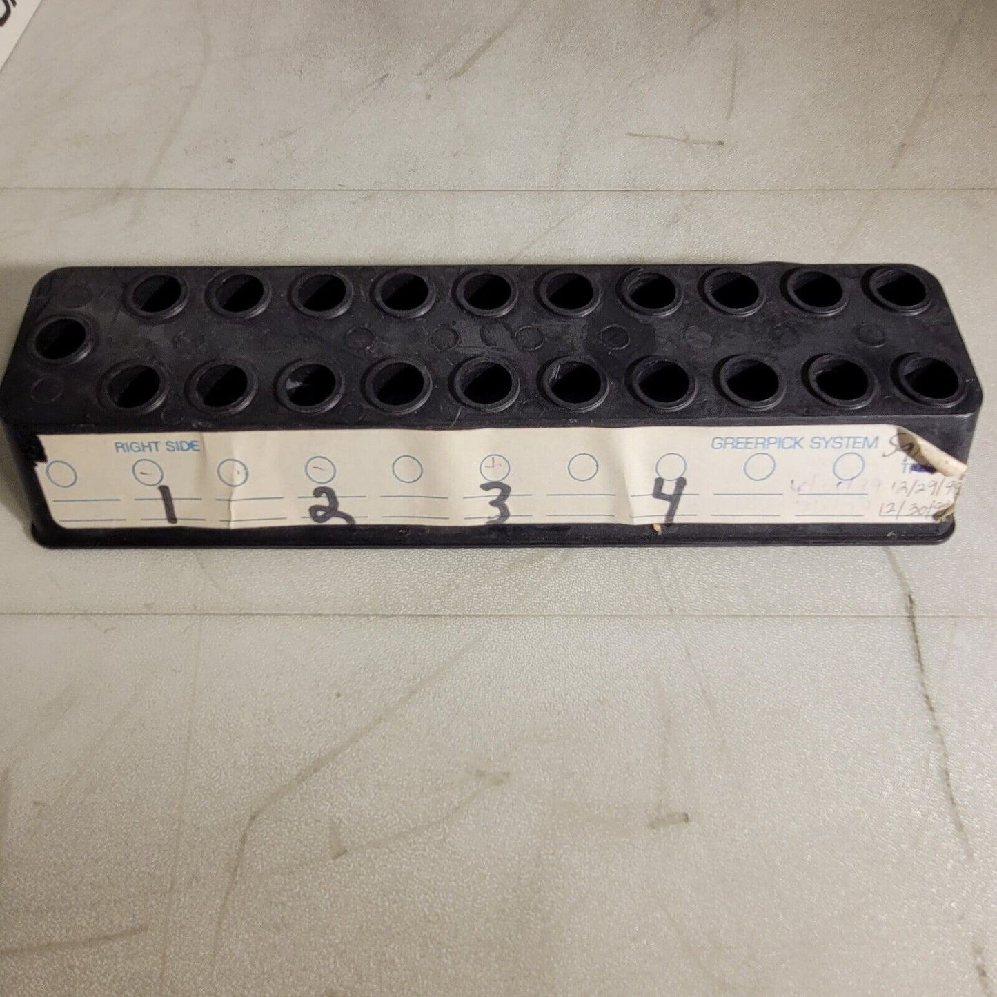 Lot Of Plastic Tube Vial Sample Racks Various Sizes And Types Organizer