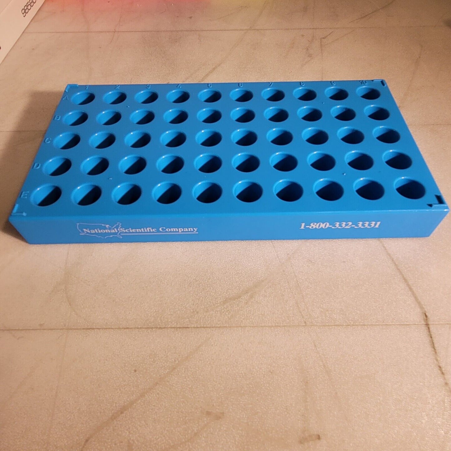 Lot Of Plastic Tube Vial Sample Racks Various Sizes And Types Organizer