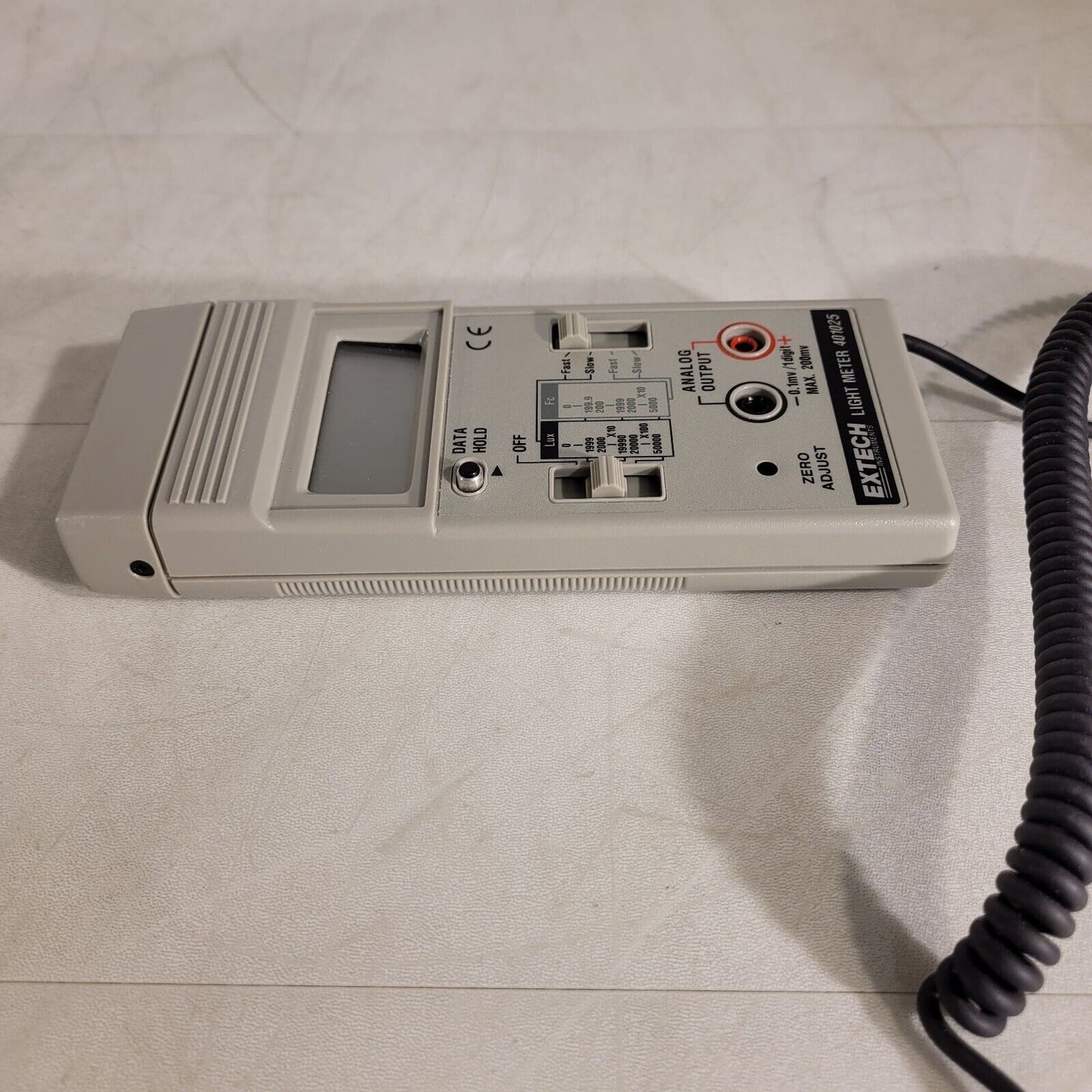 Extech Light Meter 401025 Intensity Lux And Foot Candles Measurement Instrument