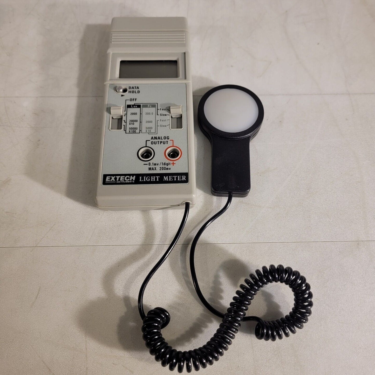 Extech Instruments Light Meter K61168 Intensity Lux/Foot Candles Measurement