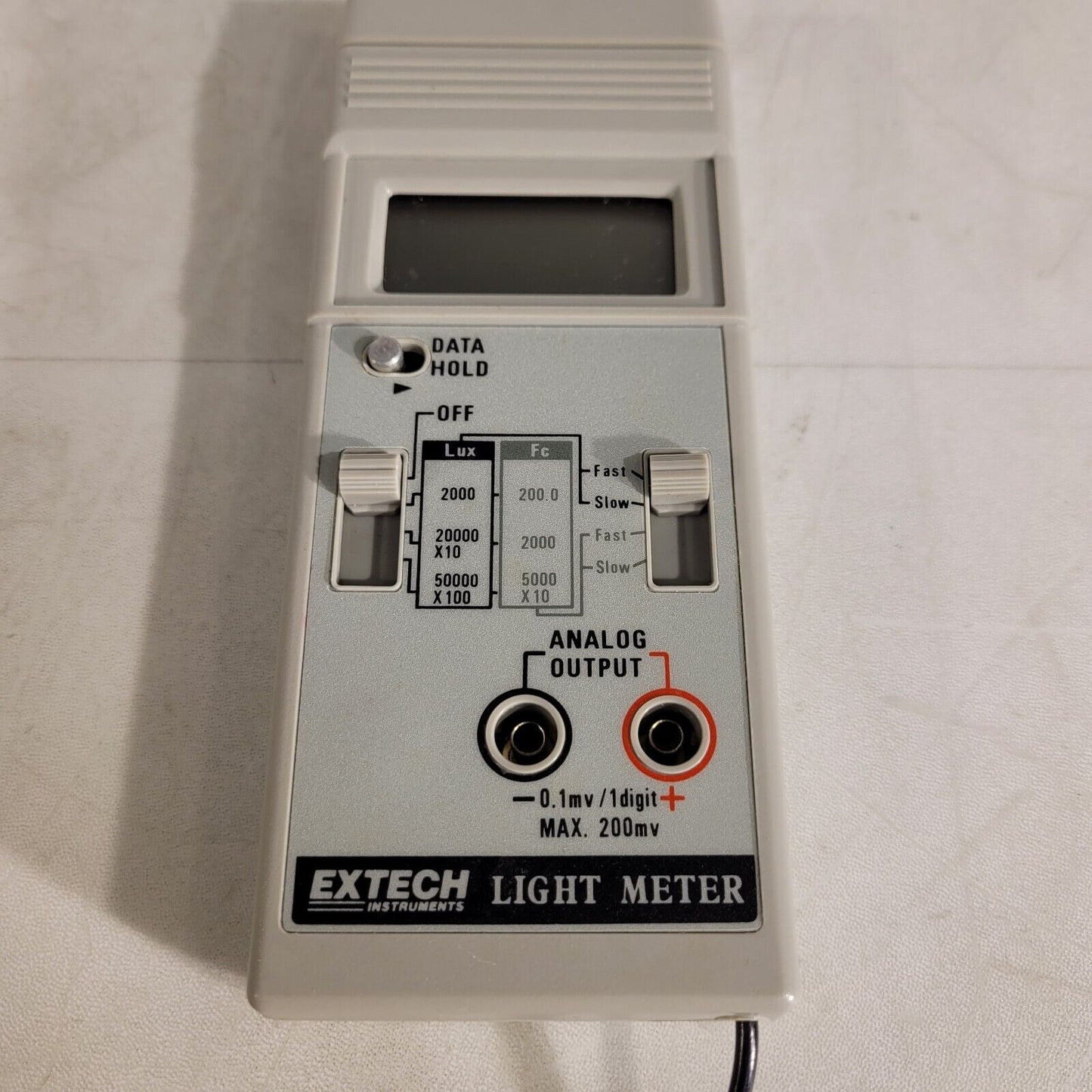 Extech Instruments Light Meter K61168 Intensity Lux/Foot Candles Measurement