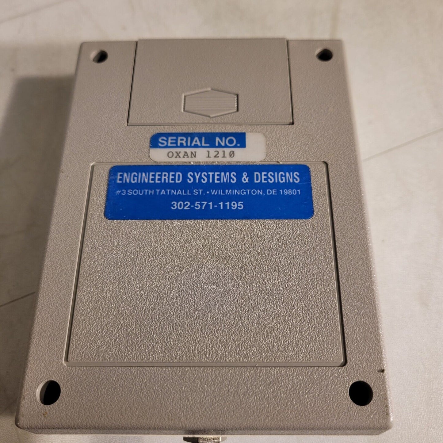 ESD OXAN 1210 PPM Oxygen Analyzer Digital Meter Engineered Systems And Designs