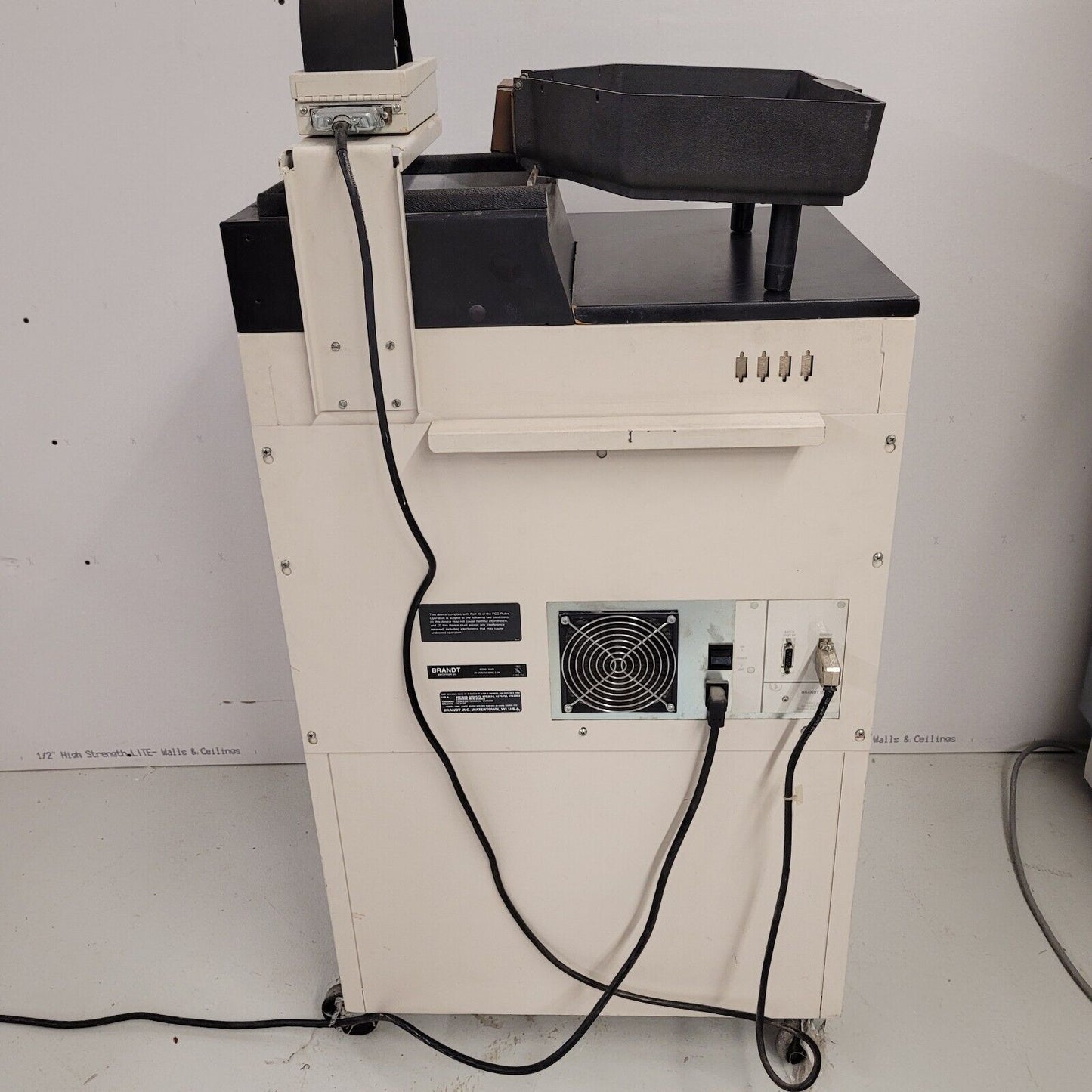 Brandt 6500 Coin Sorter $1, 50c, 25c, 10c, 5c, 1c With Coin Bags Tested Works