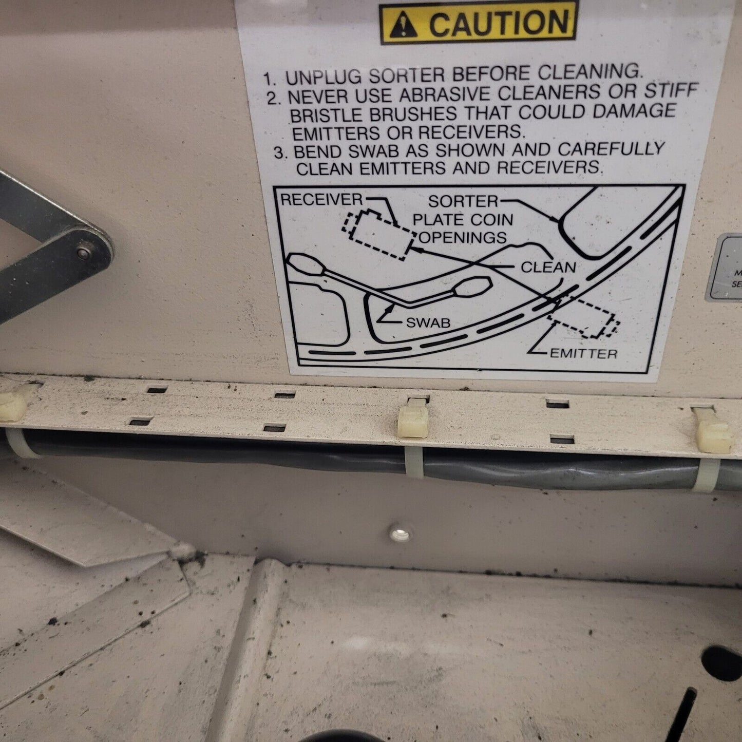 Brandt 6500 Coin Sorter $1, 50c, 25c, 10c, 5c, 1c With Coin Bags Tested Works