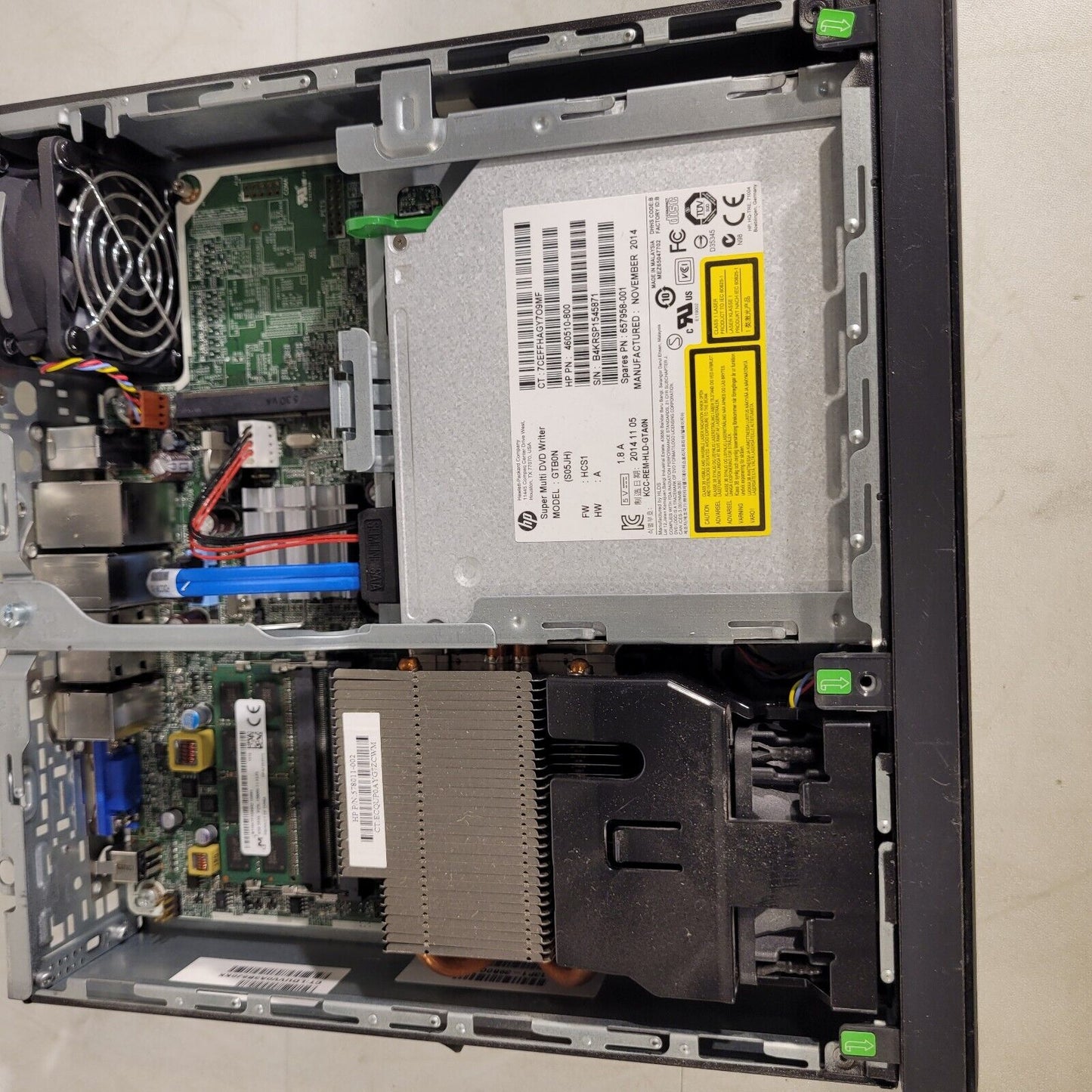 HP EliteDesk 800 G1 USDT Desktop 3.2Ghz CPU 8GB Ram 256GB SSD Core i7 vPro