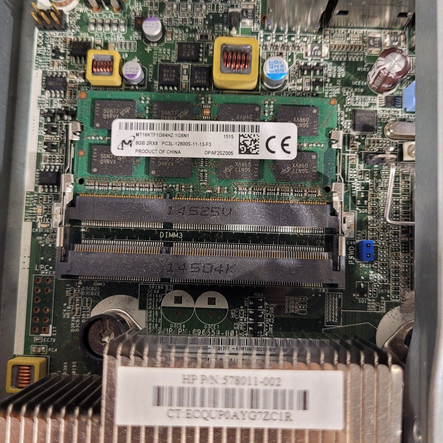 HP EliteDesk 800 G1 USDT Desktop 3.2Ghz CPU 8GB Ram 250GB HDD Windows 7