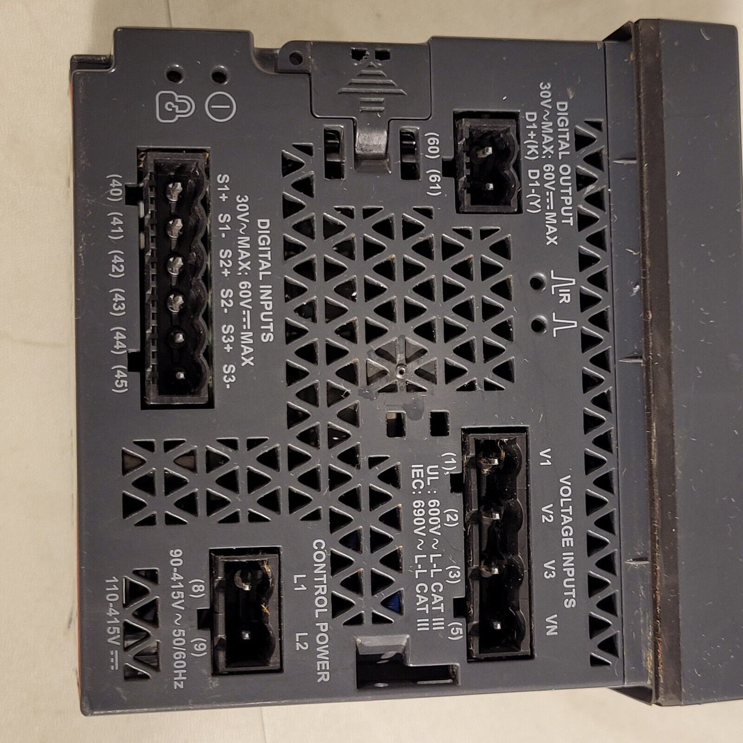 Siemens 9410 Integrated LCD Metering Device Control Screen SR-1902A084-02
