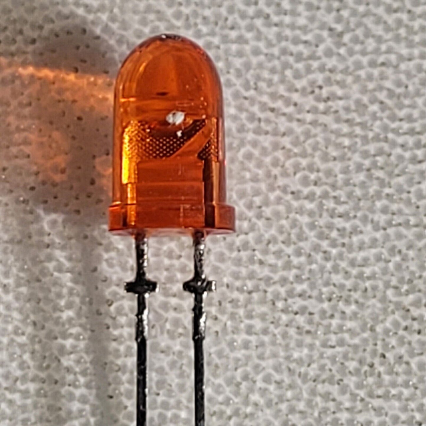 Broadcom HLMP-EJ36-R0PDD Orange LED Thru-Hole THT Lights *Price Per 10 LEDs*