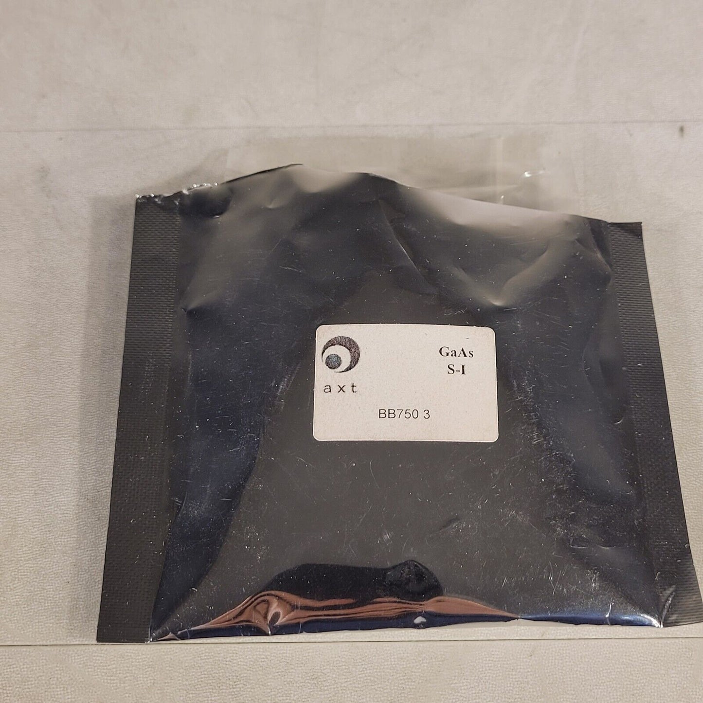 Axt Semiconductor BB750 3 GaAs S-I 50mm 5cm 2" Wafer Chip Disc Material