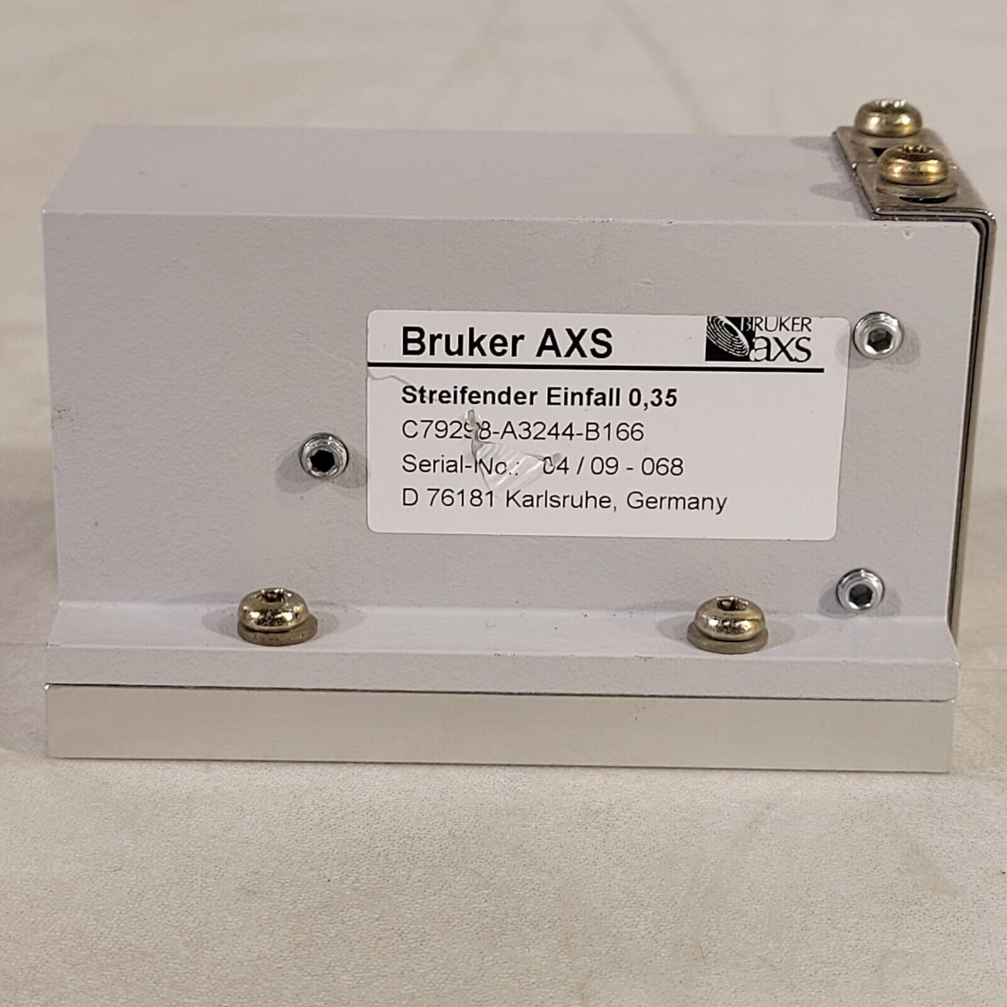 Bruker AXS C79298-A3244-B166 Streifender Einfall Grazing Incidence Diffract 0.35