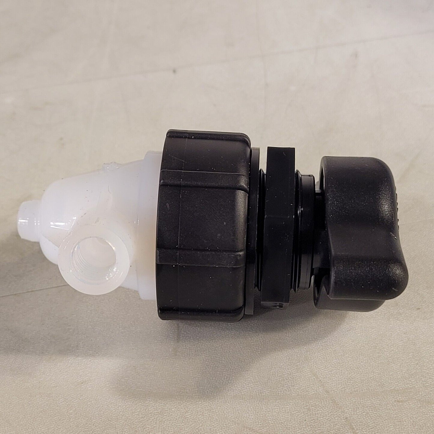 Entegris Flowware 1032-006 PTFE 90 Degree Fluid Ball Valve 1/2-20 Threads
