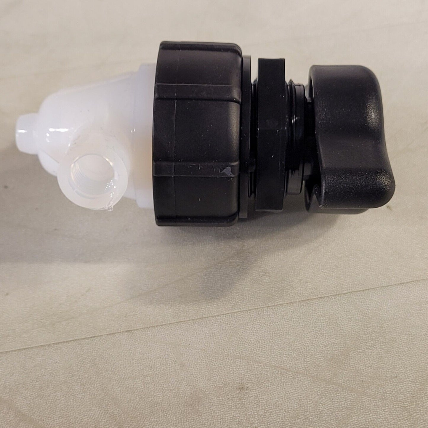Entegris Flowware 1032-006 PTFE 90 Degree Fluid Ball Valve 1/2-20 Threads