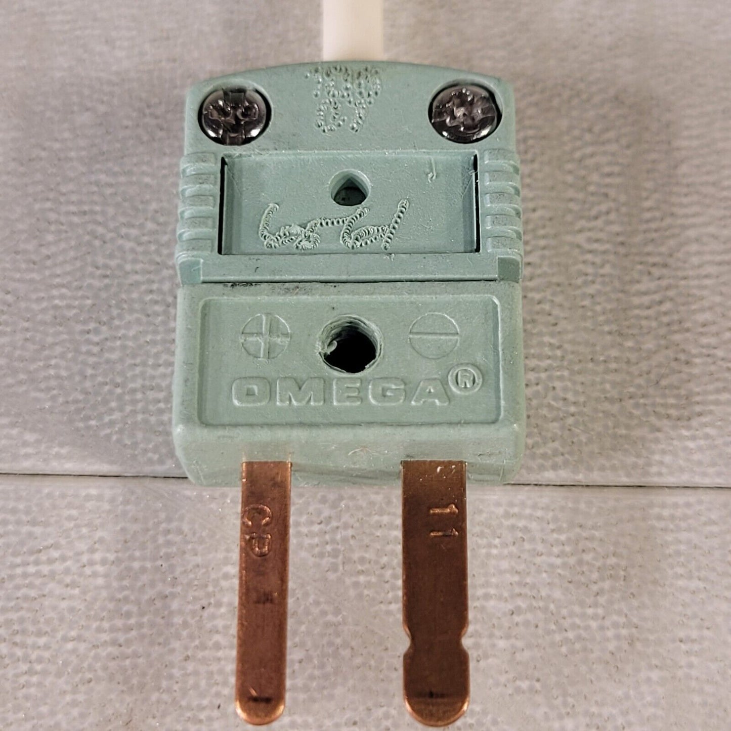 Omega 6561 Thermocouple Straight R/S 406 Pt-Rh Wire Material