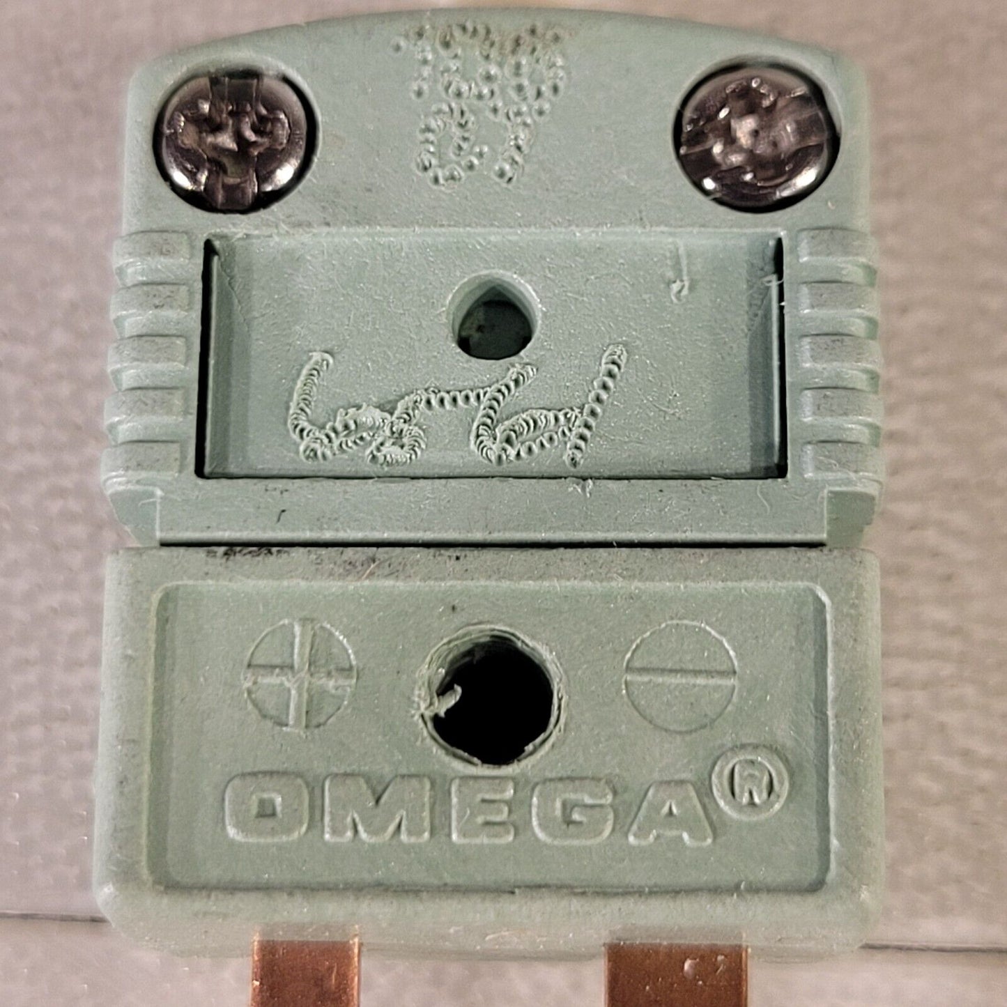 Omega 6561 Thermocouple Straight R/S 406 Pt-Rh Wire Material