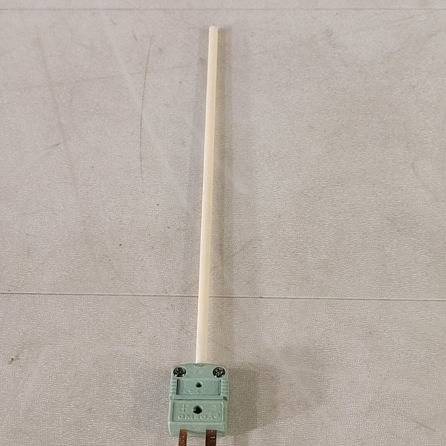 Omega 6561 Thermocouple Straight R/S 406 Pt-Rh Wire Material