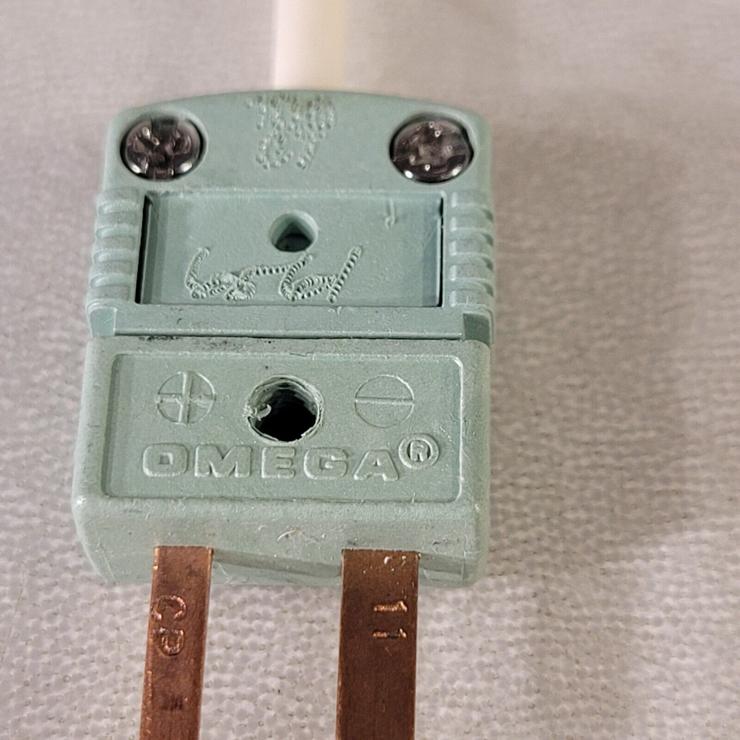 Omega 6561 Thermocouple Straight R/S 406 Pt-Rh Wire Material