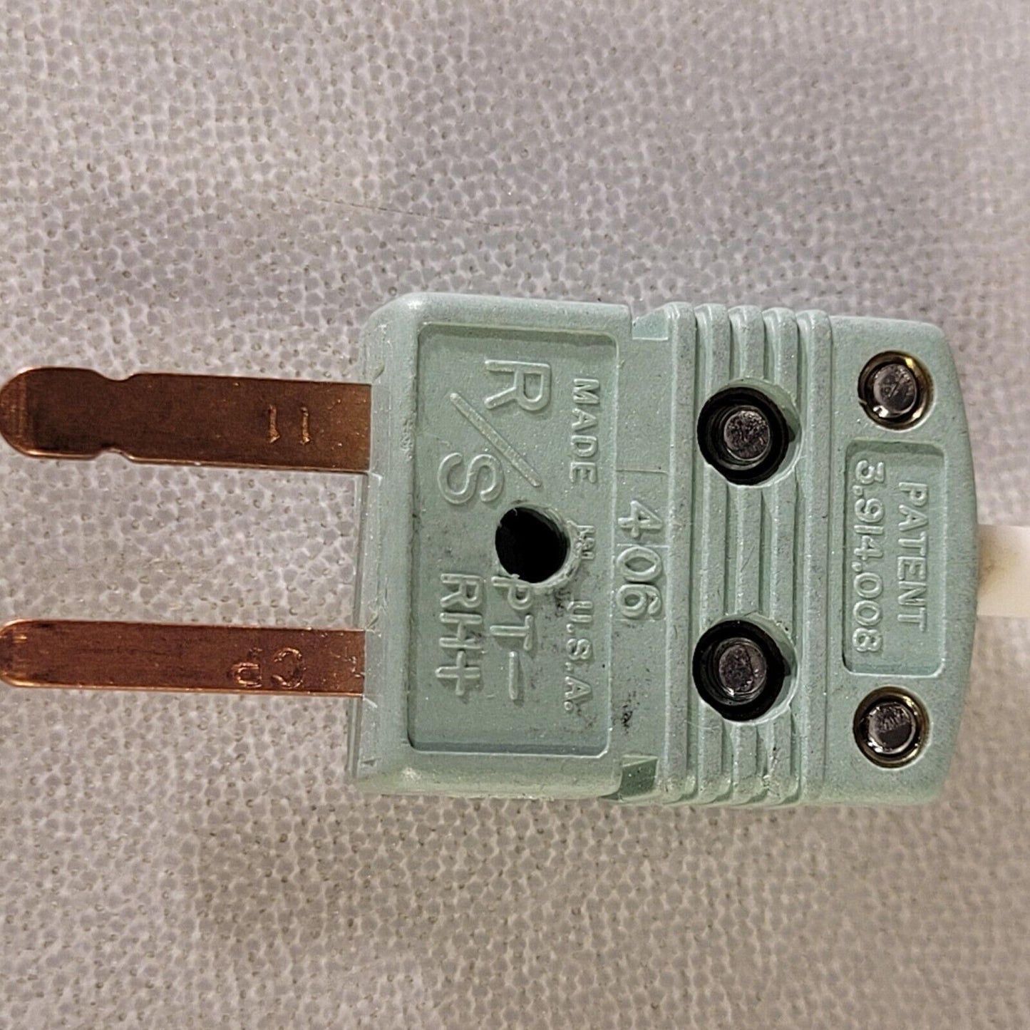 Omega 6561 Thermocouple Straight R/S 406 Pt-Rh Wire Material