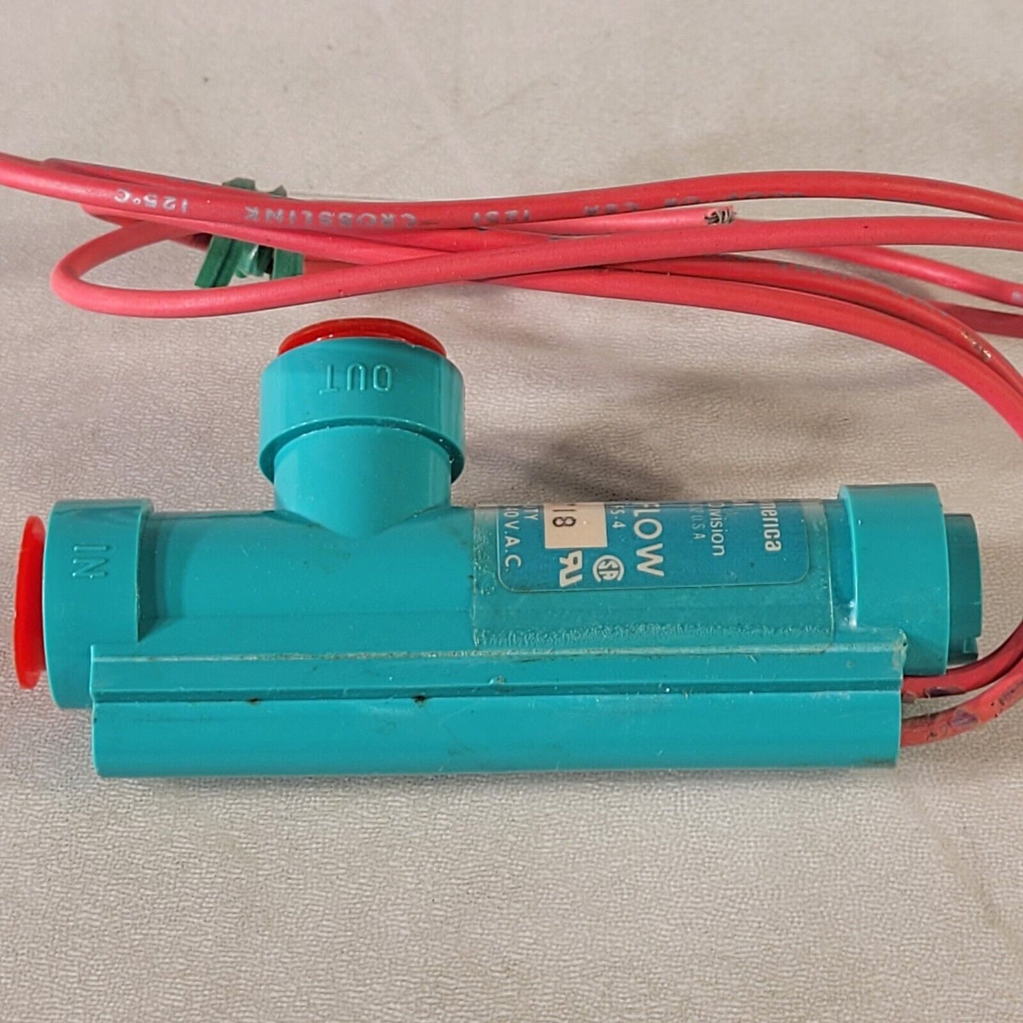 Transamerica Delaval Gems Sensors Switch-Flow FS-4 44718 Flow Switch Pilot Duty